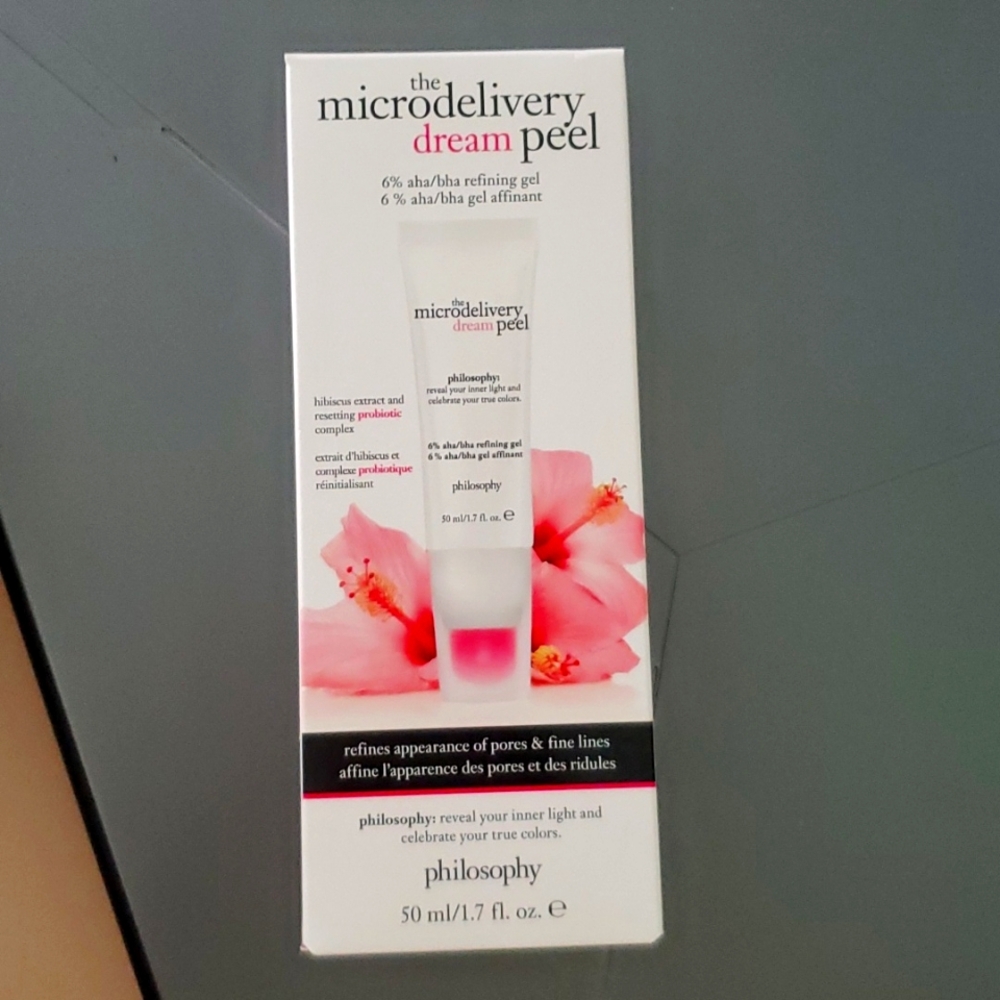 Philosophy The Microdelivery Dream Peel 1.7 NEW in box skincare